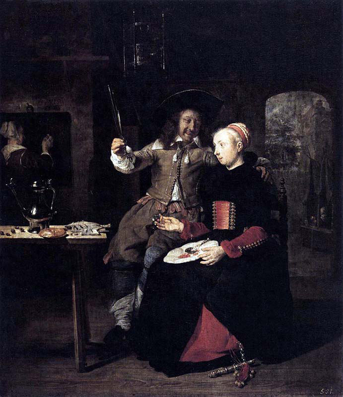 Artist and Wife Isabella de Wolff